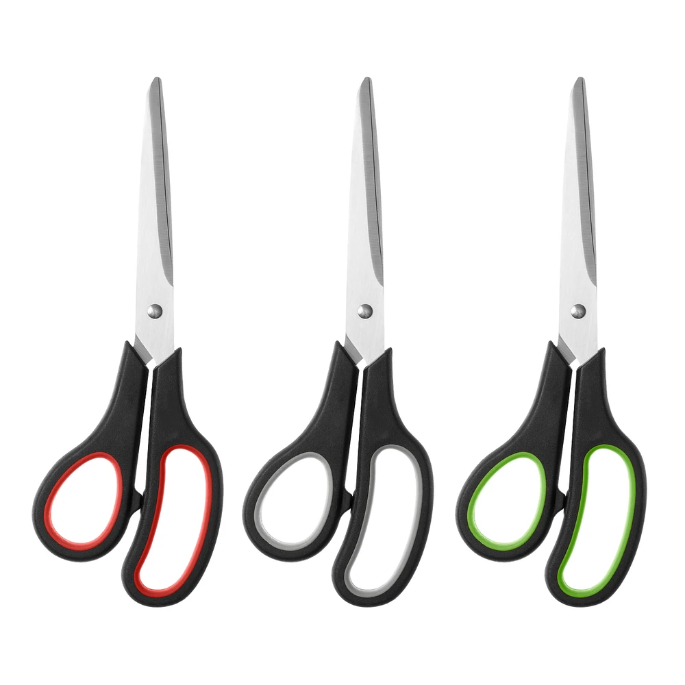 Photo of three scissors for the online store.